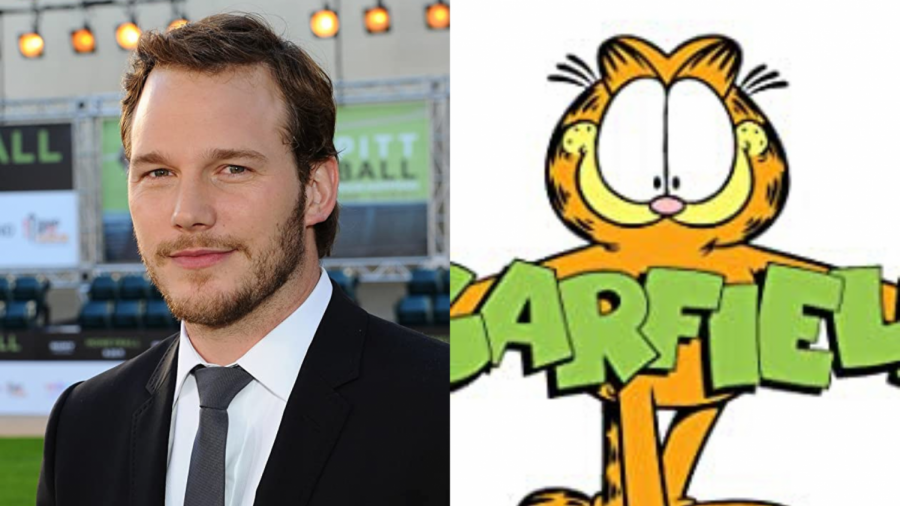 Chris Pratt has been cast as the voice of Garfield in Sonys new animated adaptation of the franchise. Photos courtesy of IMDb.