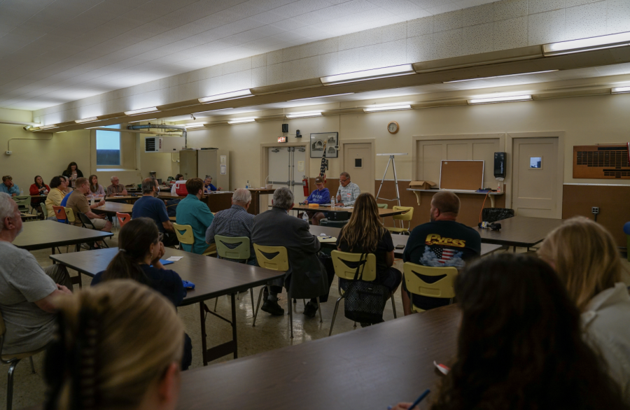Members of East Penn community hold meeting to discuss concerns over district education
