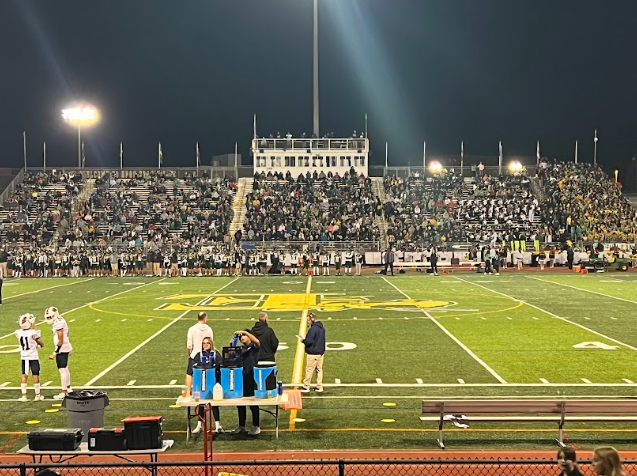 Emmaus homecoming football game on Oct. 13, 2023 against Liberty High School at EPSD Stadium.
