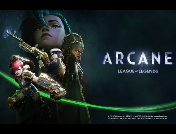 Arcane poster. Courtesy of Riot Games. 