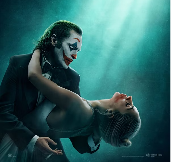 "Joker: Folie À Deux" poster courtesy of Warner Bros. 