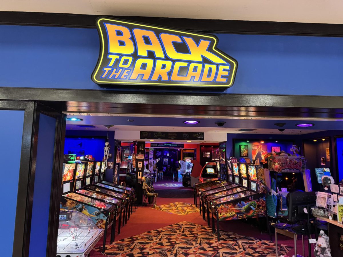 Entrance to Back To The Arcade. Photo by Walls.